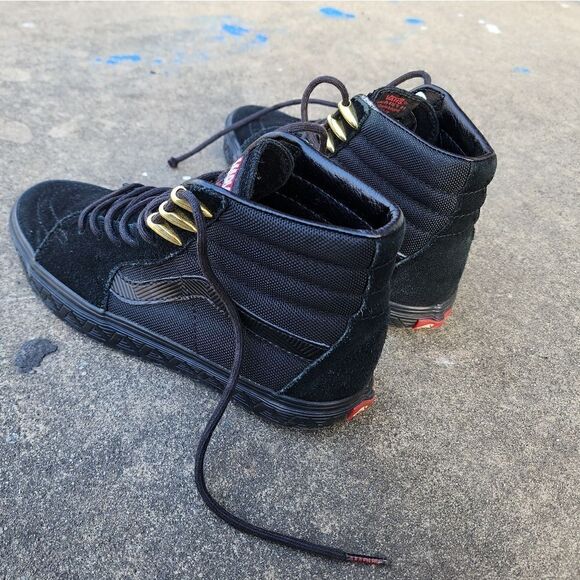 WOMENS - Vans Marvel Black Panther - Womens Shoes - SIZE 8 - Picture 5 of 11